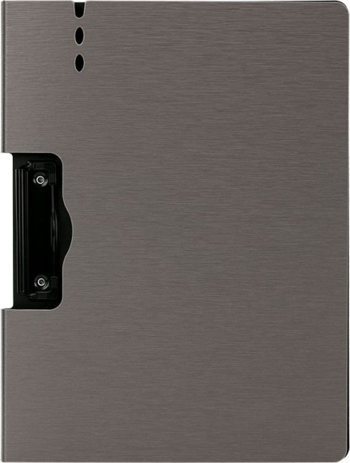 Папка-планшет Deli 64512GREY A4 полипропилен вспененный серый с крышкой