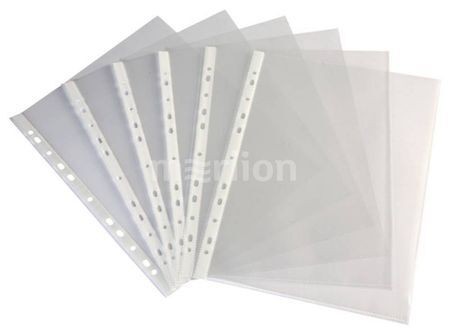 Папка-вкладыш Бюрократ Премиум -013A5T тисненые А5 40мкм (упак.:100шт)