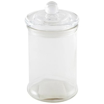 MALLONY Стеклянная банка для сыпучих продуктов с крышкой BANCA, объем: 0.4 л (003600)
