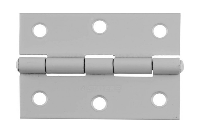 Карточная петля STAYER 70x50х1.6 мм цвет белый 37611-75-2