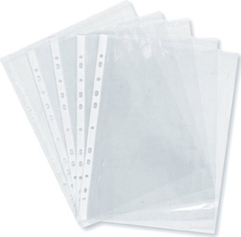 Папка-вкладыш Бюрократ -013BTEN17 глянцевые А4+ (упак.:100шт)