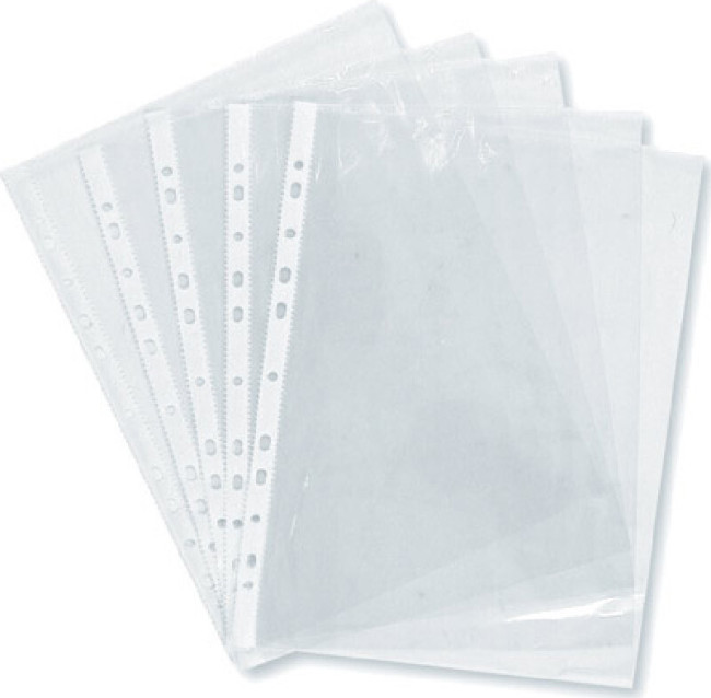 Папка-вкладыш Бюрократ -013BTEN17 глянцевые А4+ (упак.:100шт)