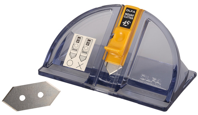 Нож OLFA Mount Cutter для резки под углом 45гр, 20 мм OL-MC-45/2B Нож OLFA Mount Cutter для резки под углом 45гр, 20 мм OL-MC-45/2B