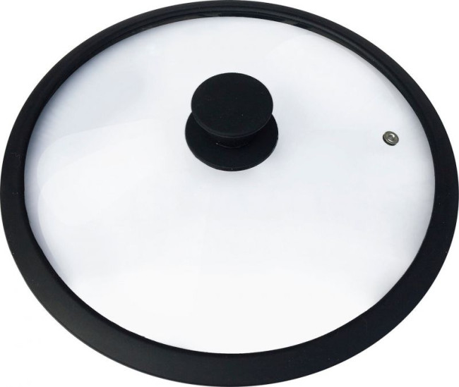 Крышка стеклянная с силиконовым ободком, серия CAPPELLO, 28 см диа, сил ручка, тм Mallony 003546 (Артикул: 4100011612) Крышка стеклянная с силиконовым ободком, серия CAPPELLO, 28 см диа, сил ручка, тм Mallony 003546 (Артикул: 4100011612)