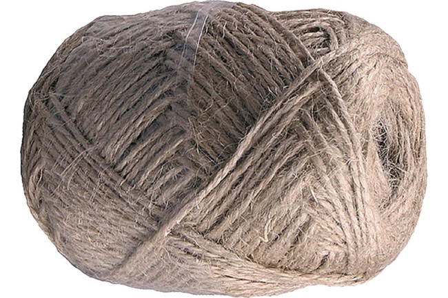 Джутовый шпагат Зубр 2-ниточный 140 м 0.56 ктекс 50120-140