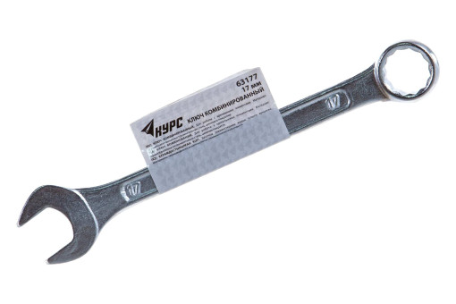 Ключ комбинированный КУРС 17 мм, 63177