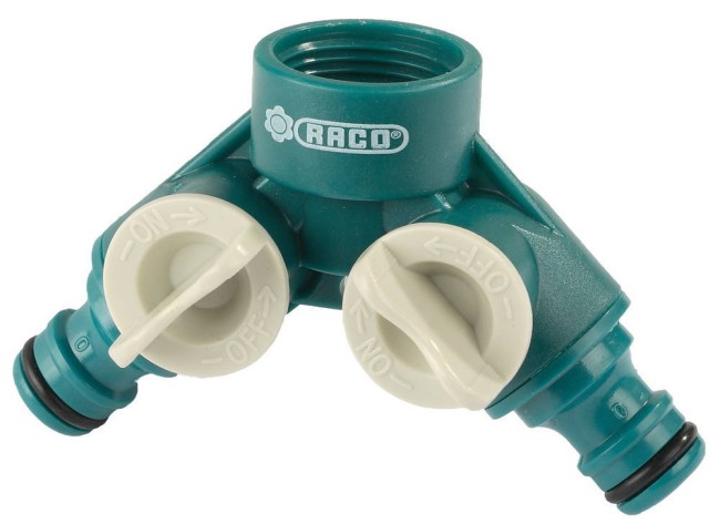 Распределитель RACO ORIGINAL 3/4", двухканальный, с внутренней резьбой