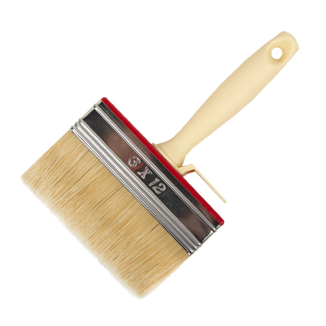 Кисть для лакировки паркета (макловица) "economy" 30 х 120 мм "beorol"