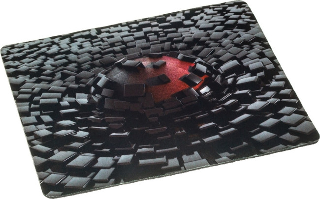 Коврик Oklick OK-F0281 для мыши, рисунок/разрушение