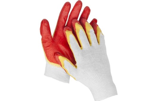 Перчатки STAYER EXPERT-2, размер S-M, с двойным латексным обливом, 11409-S