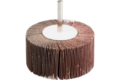 Круг шлифовальный STAYER лепестковый, на шпильке, P100, 60х30 мм,36608-100