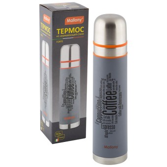 MALLONY Термос из нерж. стали FORTE, 0,5 л. (003694)