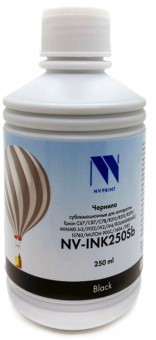 Чернила NV сублимационные NV-INK250 Black Sb для аппаратов EPSON C67/C87/C78/R210/R310/R270/MIMAKI JV2/JV22/JV2/JV4/ROLANDRS640/FJ740/MUTOH 900C/1604 /DX5 (250ml) Китай