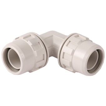 Соединитель ЗУБР ШиреФит угловой 90 штуцер с гайкой - штуцер с гайкой, 16мм 51492-16