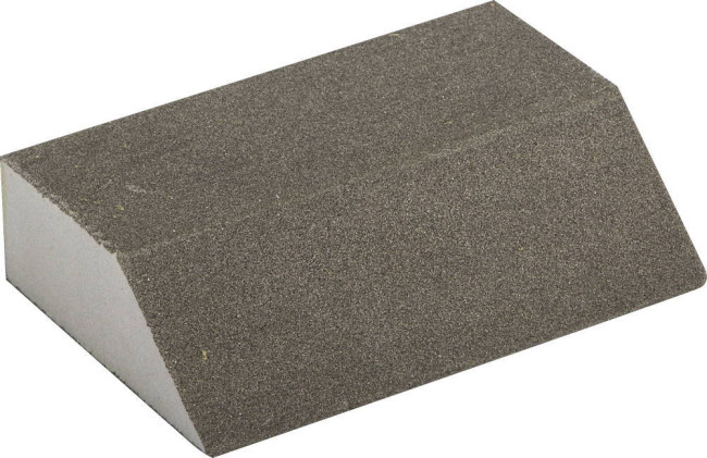 Губка шлифовальная ЗУБР 100х68х26мм, Р120, четырехсторонняя, 35613-120